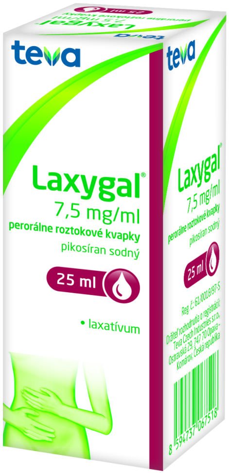 Laxygal 7,5 mg/1 ml, 25 ml