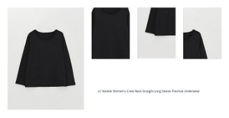 LC Waikiki Women's Crew Neck Straight Long Sleeve Thermal Underwear 1