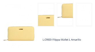 L.CREDI Filippa Wallet L Amarillo 1