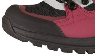 Leather outdoor shoes with PTX membrane ALPINE PRO OMERE anemone 8