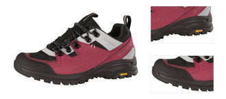 Leather outdoor shoes with PTX membrane ALPINE PRO OMERE anemone 3