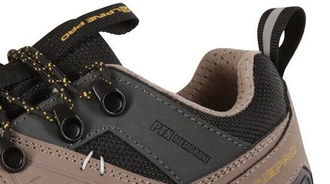 Leather outdoor shoes with PTX membrane ALPINE PRO OMERE fungi 7