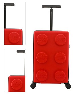 LEGO Kabinový cestovní kufr Signature 35 l červený 4