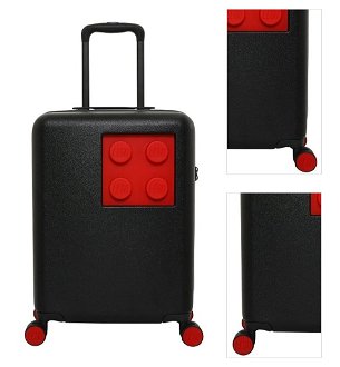 LEGO Kabinový cestovní kufr Urban 40 l červený 3