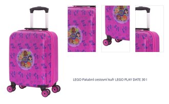 LEGO Palubní cestovní kufr LEGO PLAY DATE 30 l 1