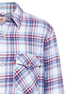 LEVI'S ® Košeľa 'Relaxed Fit Western'  modrá / červená / biela 7