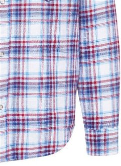 LEVI'S ® Košeľa 'Relaxed Fit Western'  modrá / červená / biela 9