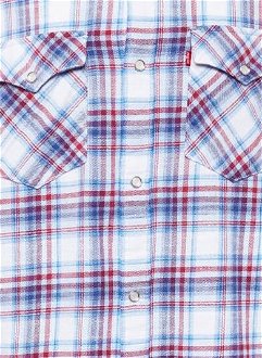 LEVI'S ® Košeľa 'Relaxed Fit Western'  modrá / červená / biela 5