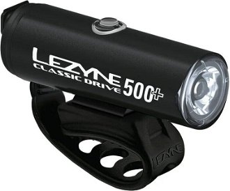 Lezyne Classic Drive 500+ Front 500 lm Satin Black Predný Cyklistické svetlo
