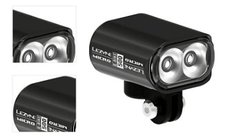 Lezyne Ebike Micro Drive 500 500 lm Black Cyklistické svetlo 4