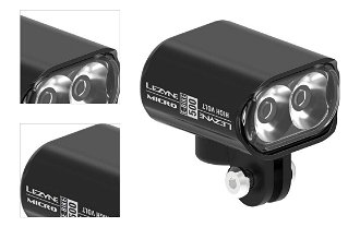 Lezyne Ebike Micro Drive 500 500 lm Black Cyklistické svetlo 4