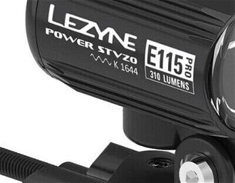 Lezyne Ebike Power StVZO Pro E115 310 lm Black Cyklistické svetlo 5