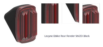 Lezyne Ebike Rear Fender StVZO Black 11 lm Cyklistické svetlo 1