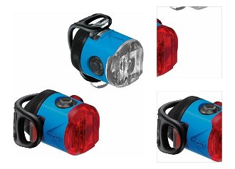 Lezyne Femto USB Drive Pair Blue Front 15 lm / Rear 5 lm Cyklistické svetlo 3