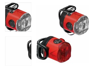 Lezyne Femto USB Drive Pair Red Front 15 lm / Rear 5 lm Cyklistické svetlo 4