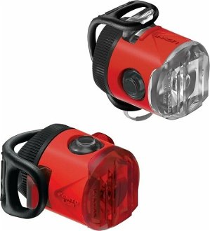 Lezyne Femto USB Drive Pair Red Front 15 lm / Rear 5 lm Cyklistické svetlo
