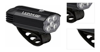 Lezyne Fusion Drive 500+ Front 500 lm Satin Black Cyklistické svetlo 3