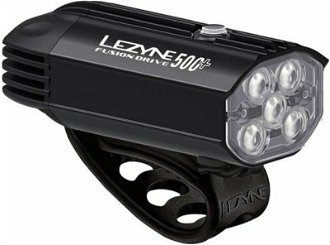 Lezyne Fusion Drive 500+ Front 500 lm Satin Black Cyklistické svetlo 2