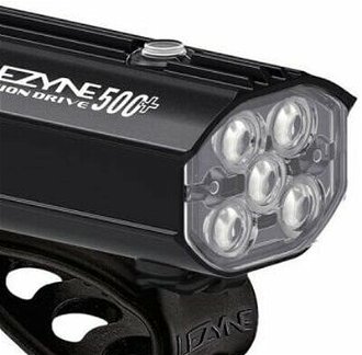 Lezyne Fusion Drive 500+/KTV Drive Pro+ Pair Satin Black/Black Front 500 lm / Rear 150 lm Cyklistické svetlo 7
