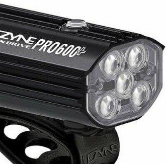 Lezyne Fusion Drive Pro 600+/KTV Drive Pro+ Pair Satin Black/Black Front 600 lm / Rear 150 lm Cyklistické svetlo 7