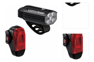 Lezyne Fusion Drive Pro 600+/KTV Drive Pro+ Pair Satin Black/Black Front 600 lm / Rear 150 lm Cyklistické svetlo 3