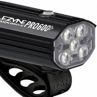 Lezyne Fusion Drive Pro 600+/Strip Drive 300+ Pair Satin Black/Black Front 600 lm / Rear 300 lm Cyklistické svetlo 7