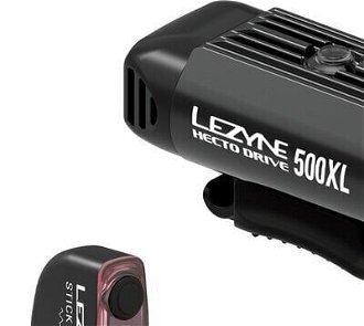 Lezyne Hecto Drive 500XL / Stick Drive Čierna Front 500 lm / Rear 30 lm Cyklistické svetlo 6