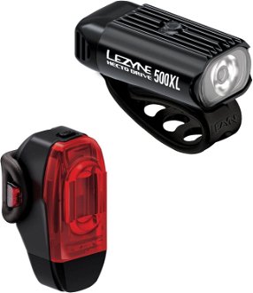 Lezyne Hecto Drive 500XL/KTV Drive+ Pair Black 500 lm-40 lm Predný-Zadný Cyklistické svetlo 2