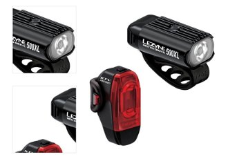 Lezyne Hecto Drive 500XL/KTV Drive Pro+ Pair Black 500 lm-150 lm Predný-Zadný Cyklistické svetlo 4