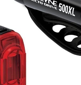 Lezyne Hecto Drive 500XL/KTV Drive Pro+ Pair Black 500 lm-150 lm Predný-Zadný Cyklistické svetlo 5