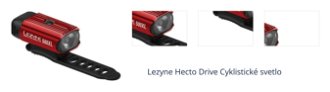 Lezyne Hecto Drive 500 lm Red/Hi Gloss Cyklistické svetlo 1