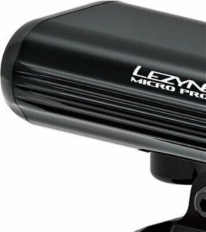 Lezyne Helmet Micro Drive Pro 800XL 800 lm Black/Hi Gloss Cyklistické svetlo 6