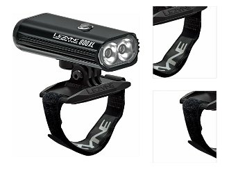 Lezyne Helmet Micro Drive Pro 800XL 800 lm Black/Hi Gloss Cyklistické svetlo 3
