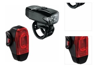Lezyne KTV Drive/KTV Drive+ Pair Black/Black Front 200 lm / Rear 10 lm Cyklistické svetlo 3