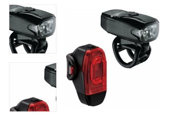 Lezyne KTV Drive/KTV Drive+ Pair Black/Black Front 200 lm / Rear 10 lm Cyklistické svetlo 4