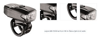 Lezyne LED KTV Drive Front 180 lm Čierna Cyklistické svetlo 1