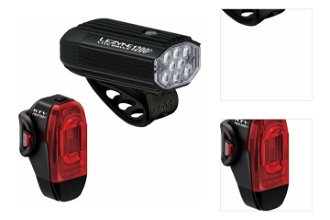 Lezyne Lite Drive 1200+/KTV Drive Pro+ Pair Satin Black/Black Front 1200 lm / Rear 150 lm Cyklistické svetlo 3