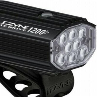 Lezyne Lite Drive 1200+/Strip Drive Pro 400+ Pair Satin Black/Black Front 1200 lm / Rear 400 lm Cyklistické svetlo 7