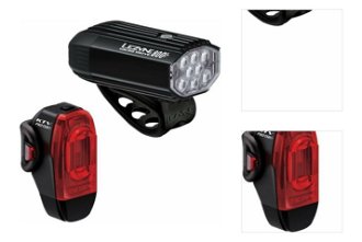 Lezyne Micro Drive 800+/KTV Drive Pro+ Pair Satin Black/Black Front 800 lm / Rear 150 lm Cyklistické svetlo 3