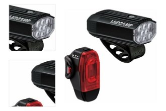 Lezyne Micro Drive 800+/KTV Drive Pro+ Pair Satin Black/Black Front 800 lm / Rear 150 lm Cyklistické svetlo 4