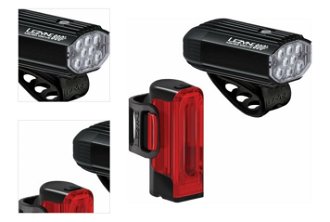 Lezyne Micro Drive 800+/Strip Drive 300+ Pair Satin Black/Black Front 800 lm / Rear 300 lm Cyklistické svetlo 4