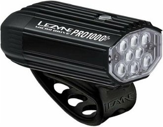 Lezyne Micro Drive Pro 1000+ Front 1000 lm Satin Black Predný Cyklistické svetlo 2