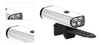 Lezyne Micro Drive Pro 800 lm Silver/Hi Gloss Cyklistické svetlo 4
