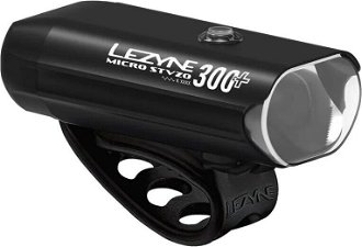 Lezyne Micro StVZO 250+ Front 300 lm Satin Black Predný Cyklistické svetlo