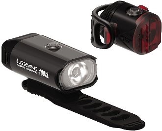 Lezyne Mini Drive 400XL / Femto USB Drive Čierna Front 400 lm / Rear 5 lm Cyklistické svetlo 2