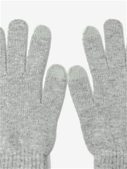 Light grey men's brindle gloves Tom Tailor - Men 5