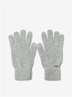 Light grey men's brindle gloves Tom Tailor - Men