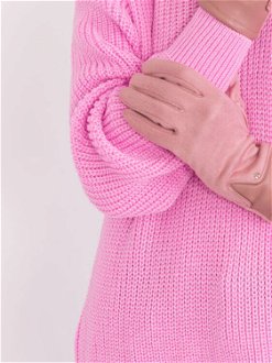 Light Pink Elegant Women's Gloves 8