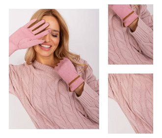 Light Pink Women's Touch Gloves 3