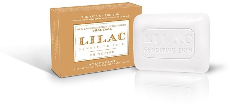 LILAC TANNING Syndet Bar - dermatologicke mydlo pre podporu opaľovania